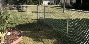 chain-link fence