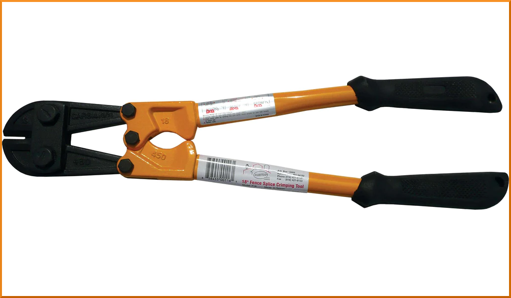 fence crimping tool wire