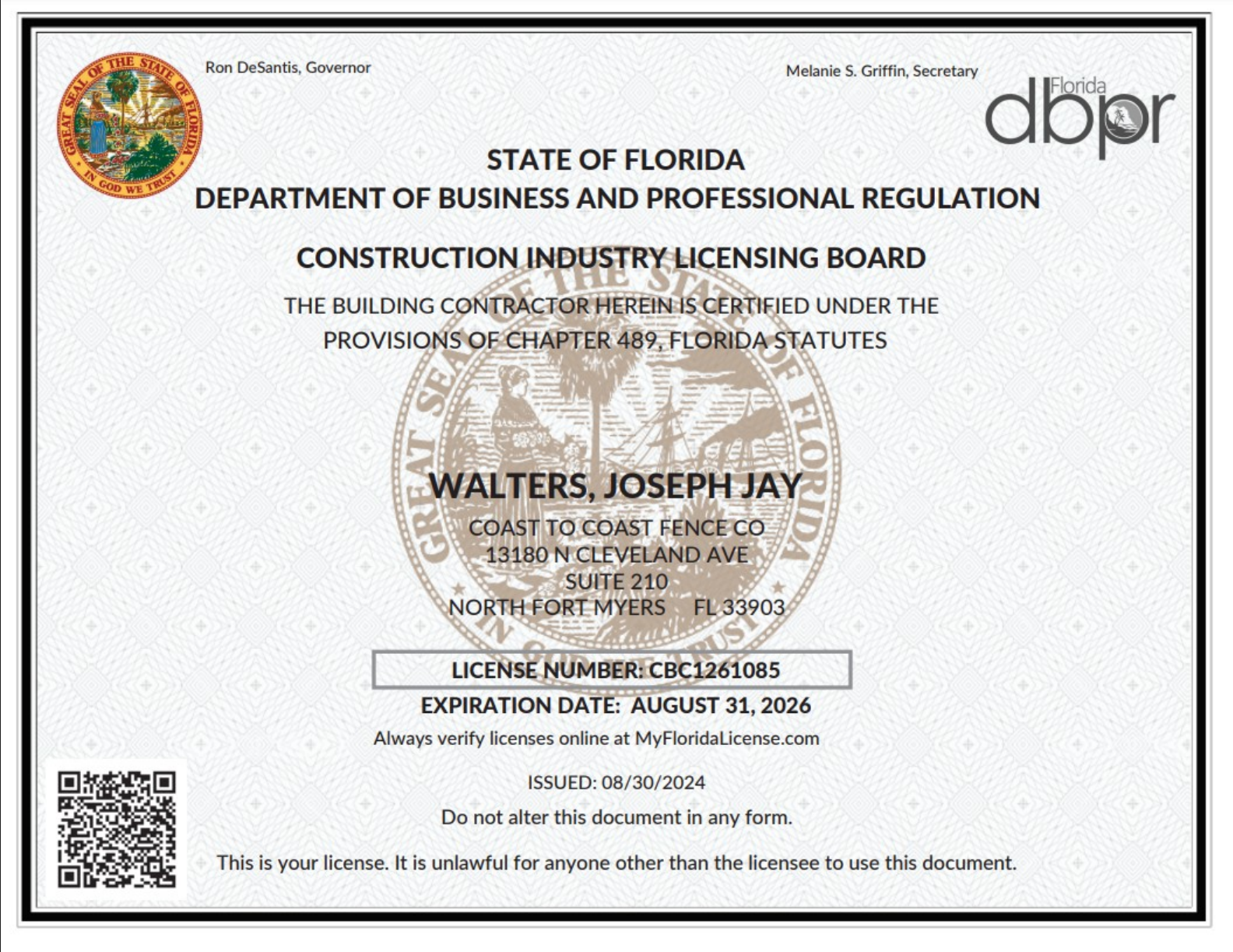 C2 C DBPR License Exp