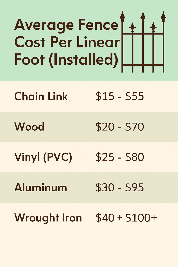 Southwest Florida Fence Costs